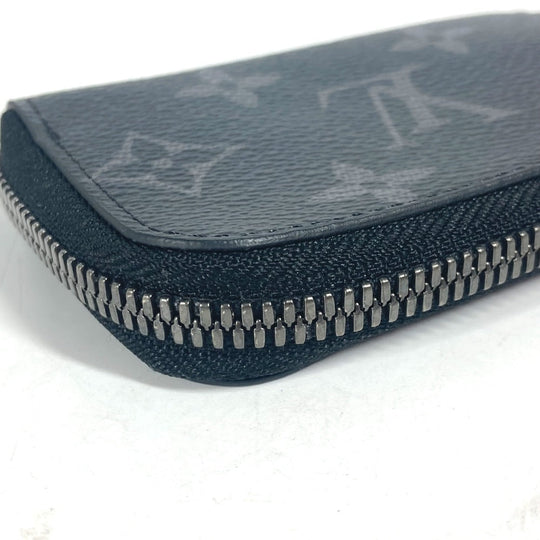 LOUIS VUITTON Coin case M63536 Monogram Eclipse Canvas black Monogram Eclipse Portemonejour