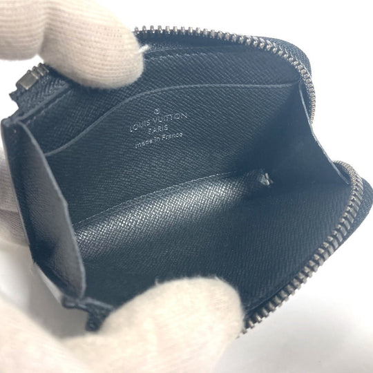 LOUIS VUITTON Coin case M63536 Monogram Eclipse Canvas black Monogram Eclipse Portemonejour