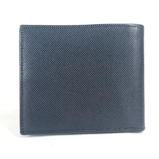 GUCCI Folded wallet 486430 Coated canvas black G logo unisex(Unisex) Used Authentic