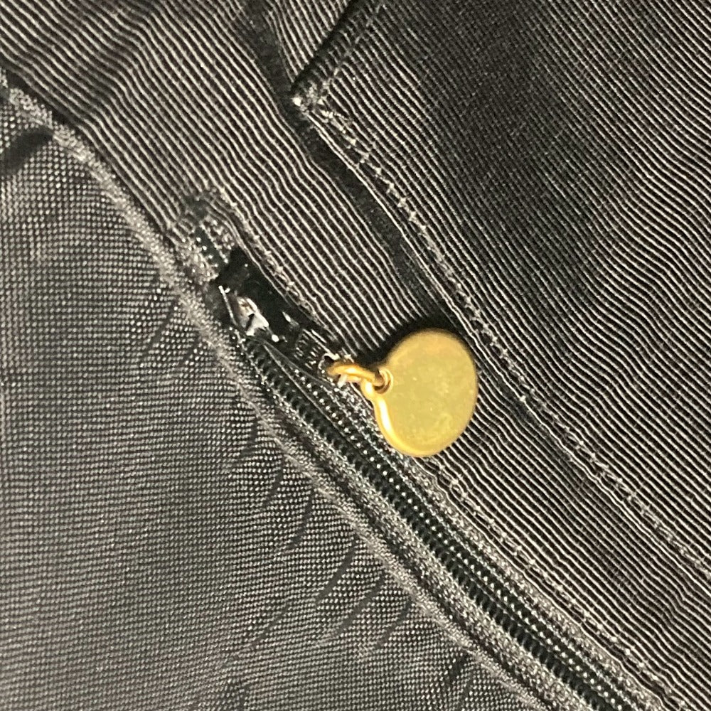 CHANEL Shoulder Bag Nylon black CC COCO Mark logo Women Used Authentic