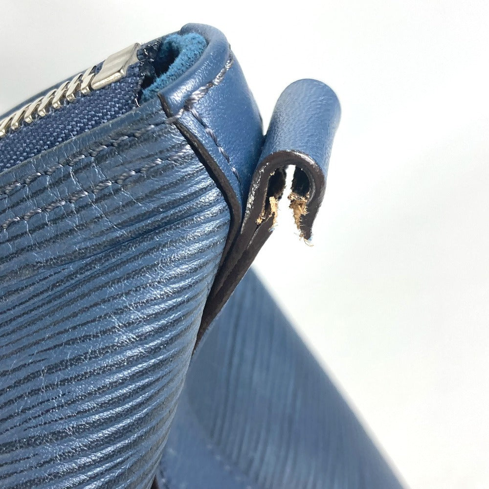 LOUIS VUITTON Boston Duffel bag M40895 Epi Leather blue Epi Hippopotamus unisex(Unisex) Used Authentic