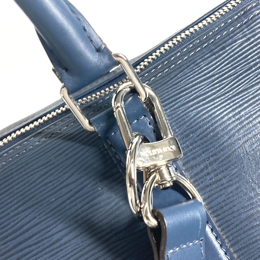 LOUIS VUITTON Boston Duffel bag M40895 Epi Leather blue Epi Hippopotamus unisex(Unisex) Used Authentic
