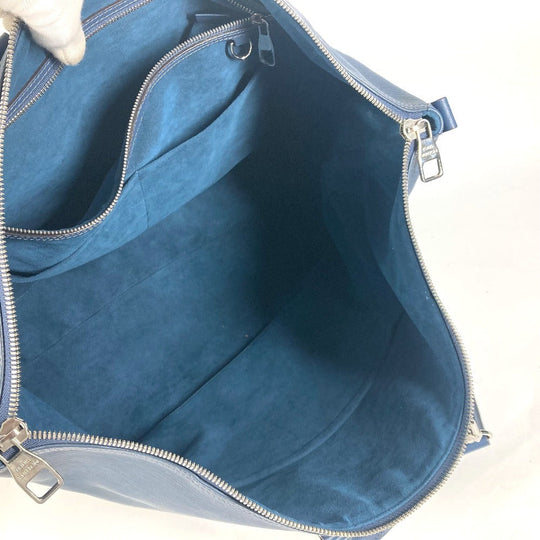 LOUIS VUITTON Boston Duffel bag M40895 Epi Leather blue Epi Hippopotamus unisex(Unisex) Used Authentic