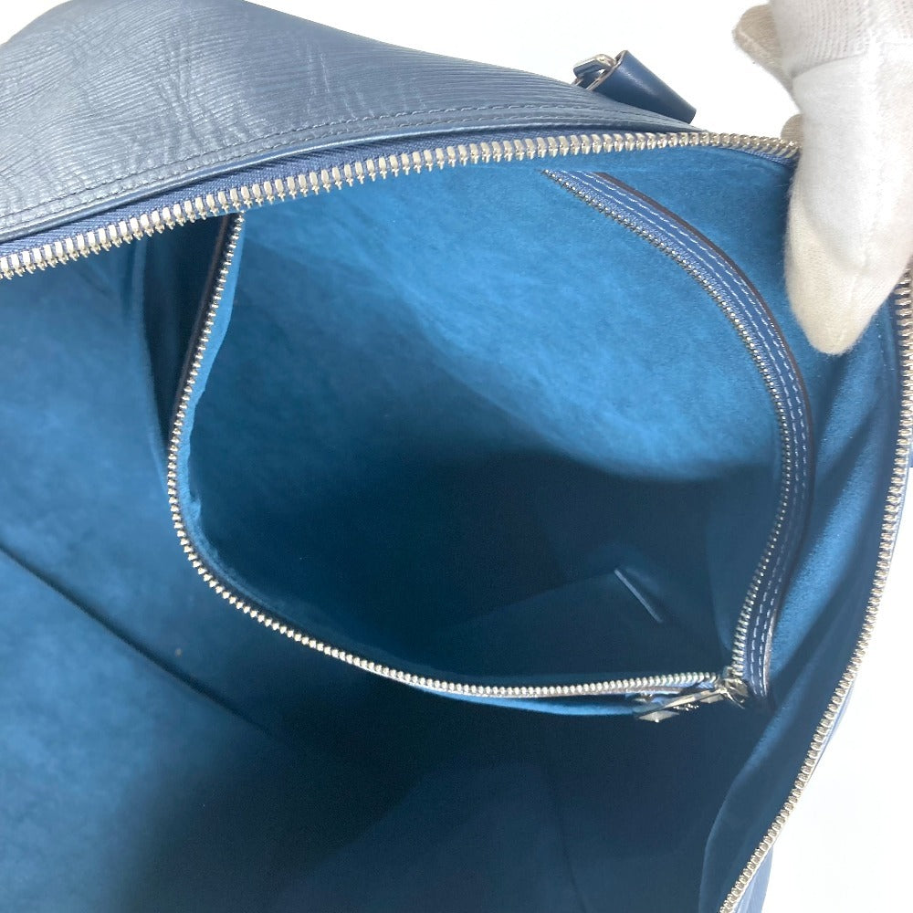 LOUIS VUITTON Boston Duffel bag M40895 Epi Leather blue Epi Hippopotamus unisex(Unisex) Used Authentic