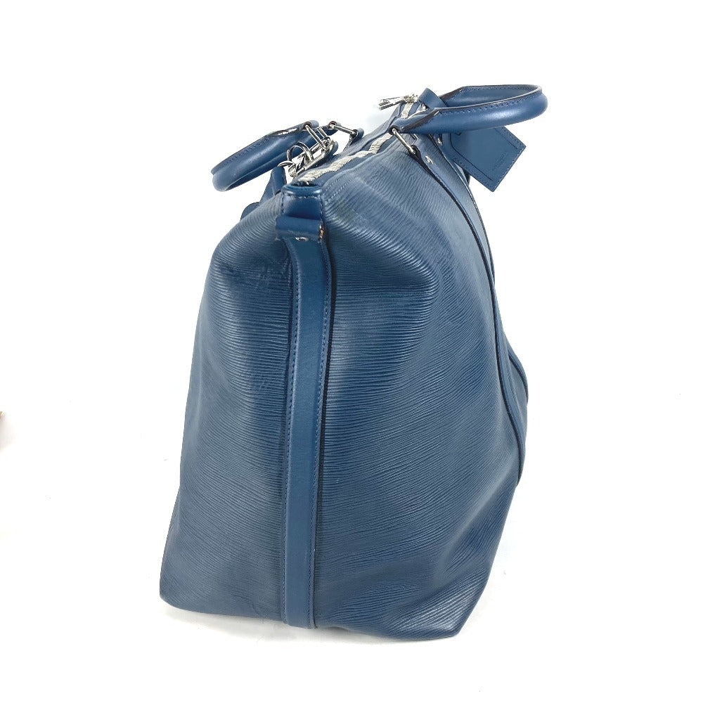 LOUIS VUITTON Boston Duffel bag M40895 Epi Leather blue Epi Hippopotamus unisex(Unisex) Used Authentic