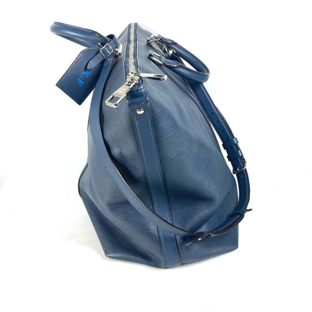 LOUIS VUITTON Boston Duffel bag M40895 Epi Leather blue Epi Hippopotamus unisex(Unisex) Used Authentic