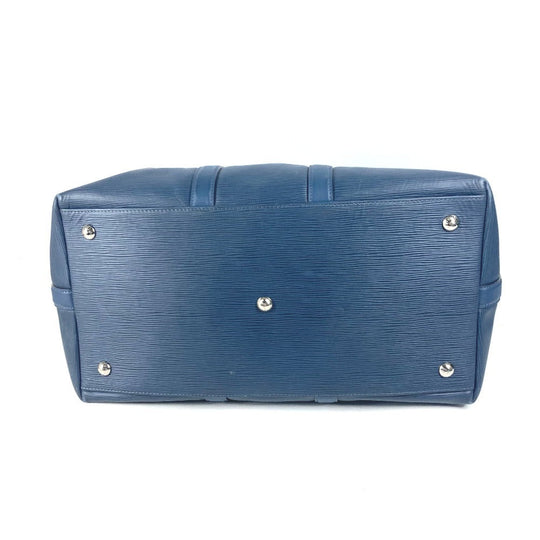 LOUIS VUITTON Boston Duffel bag M40895 Epi Leather blue Epi Hippopotamus unisex(Unisex) Used Authentic