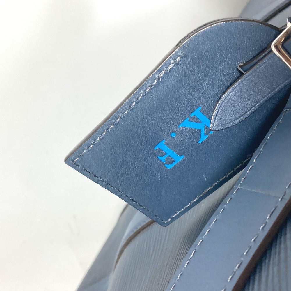 LOUIS VUITTON Boston Duffel bag M40895 Epi Leather blue Epi Hippopotamus unisex(Unisex) Used Authentic