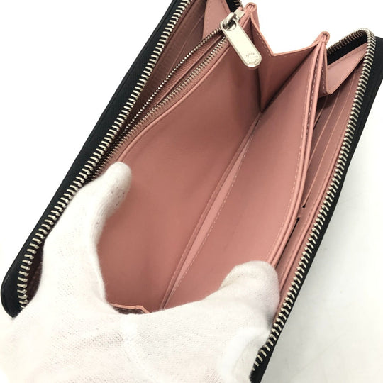 LOUIS VUITTON Long Wallet Purse M81703 monogram mahina leather black Monogram Mahina Flight Mode Zippy wallet Women Used Authentic
