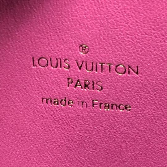 LOUIS VUITTON Shoulder Bag M59244 leather pink utility Cross Sling Bag Women Used Authentic