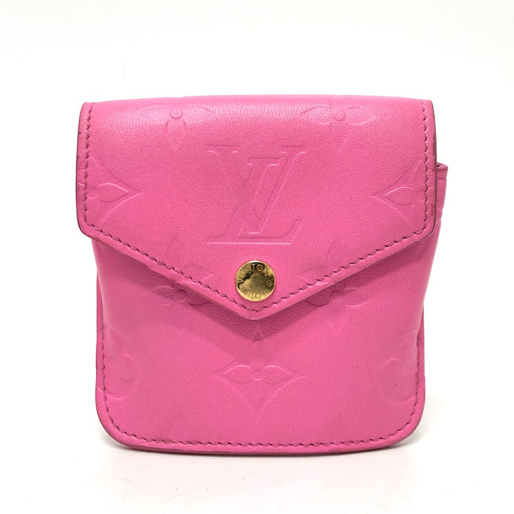 LOUIS VUITTON Shoulder Bag M59244 leather pink utility Cross Sling Bag Women Used Authentic