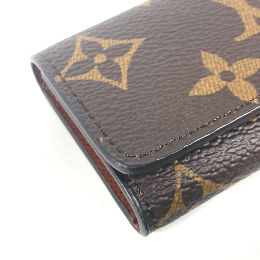 LOUIS VUITTON Key case Key holder  M69517 Monogram canvas Brown Monogram Multicles 4 unisex(Unisex) Used Authentic