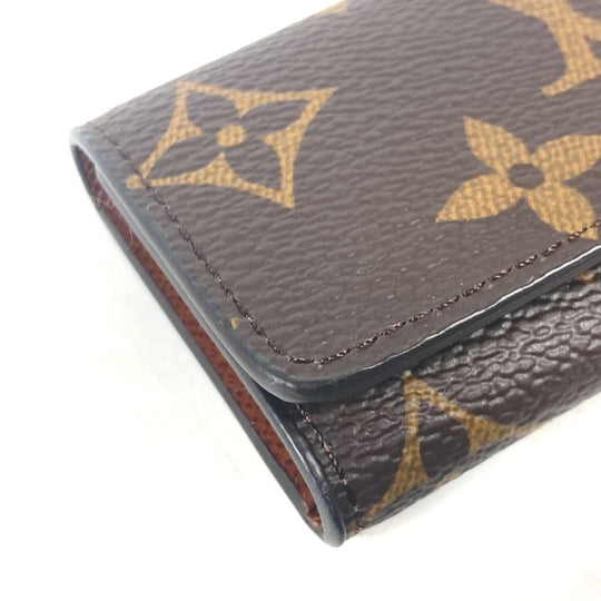 LOUIS VUITTON Key case Key holder  M69517 Monogram canvas Brown Monogram Multicles 4 unisex(Unisex) Used Authentic