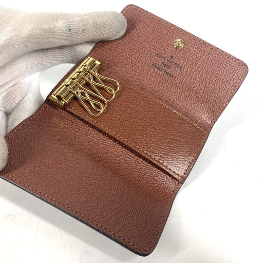 LOUIS VUITTON Key case Key holder  M69517 Monogram canvas Brown Monogram Multicles 4 unisex(Unisex) Used Authentic