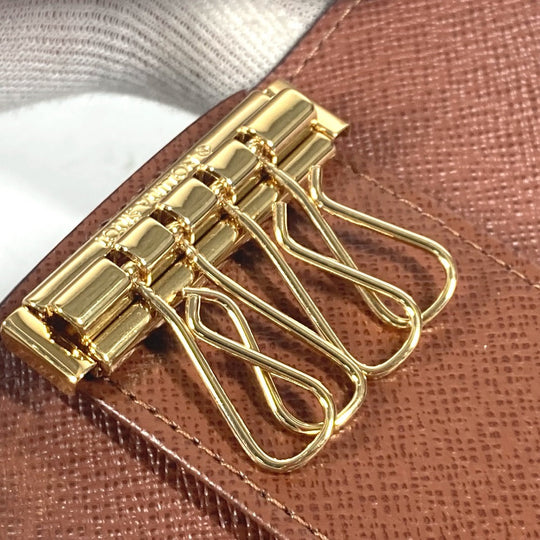 LOUIS VUITTON Key case Key holder  M69517 Monogram canvas Brown Monogram Multicles 4 unisex(Unisex) Used Authentic