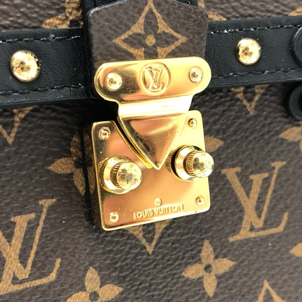 LOUIS VUITTON Shoulder Bag M63913 Monogram canvas Brown Monogram Pochette Trunk Vertical unisex(Unisex) Used Authentic