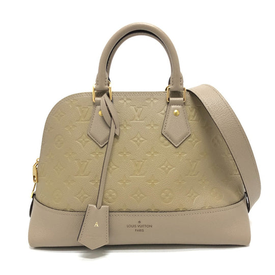 LOUIS VUITTON Shoulder Bag M44885 Monogram Ann Platt Leather beige Monogram Ann Platt Neo Alma PM