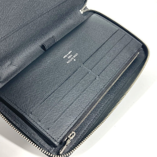 LOUIS VUITTON Long Wallet Purse M67723 Epi Leather black Epi Supreme collaboration Zippy Organizer mens Used Authentic