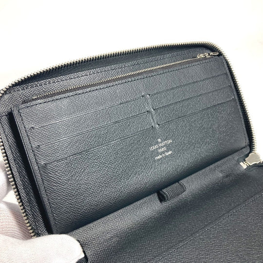 LOUIS VUITTON Long Wallet Purse M67723 Epi Leather black Epi Supreme collaboration Zippy Organizer mens Used Authentic