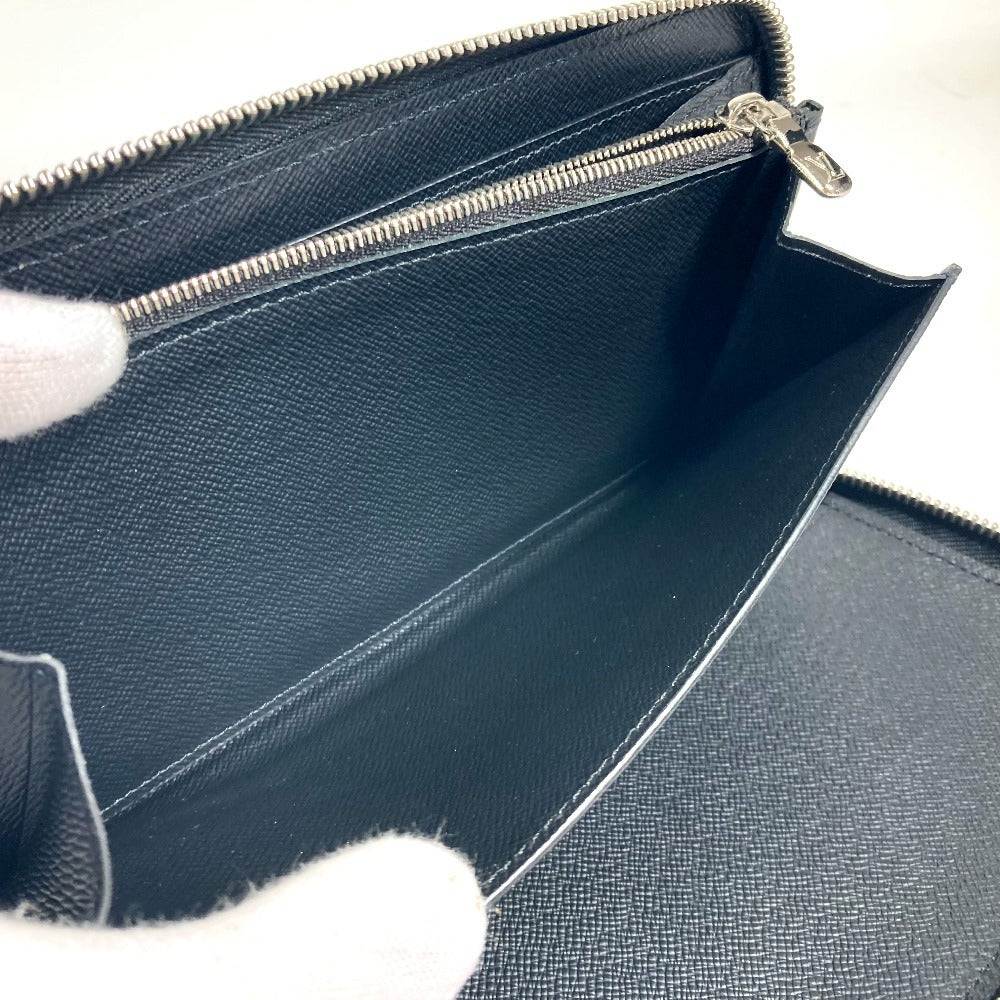 LOUIS VUITTON Long Wallet Purse M67723 Epi Leather black Epi Supreme collaboration Zippy Organizer mens Used Authentic
