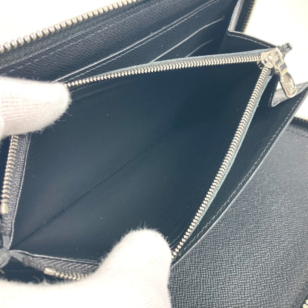 LOUIS VUITTON Long Wallet Purse M67723 Epi Leather black Epi Supreme collaboration Zippy Organizer mens Used Authentic