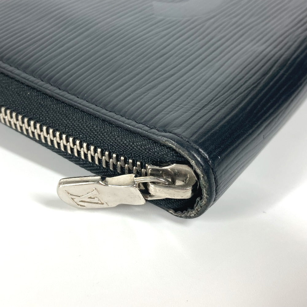 LOUIS VUITTON Long Wallet Purse M67723 Epi Leather black Epi Supreme collaboration Zippy Organizer mens Used Authentic