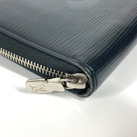 LOUIS VUITTON Long Wallet Purse M67723 Epi Leather black Epi Supreme collaboration Zippy Organizer mens Used Authentic