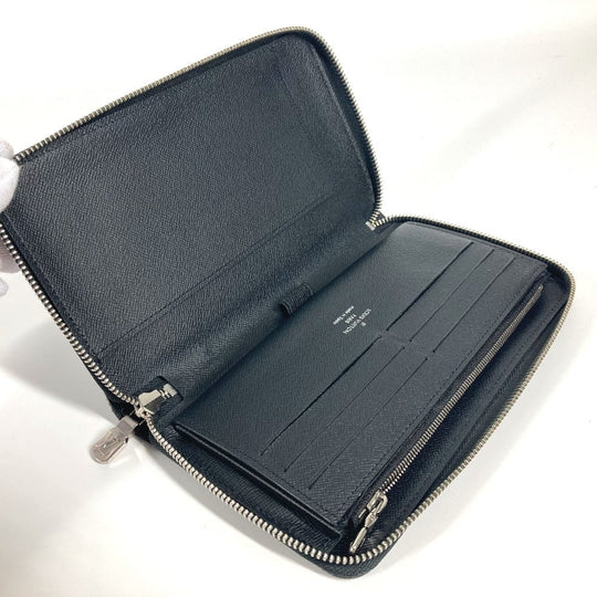 LOUIS VUITTON Long Wallet Purse M67723 Epi Leather black Epi Supreme collaboration Zippy Organizer mens Used Authentic