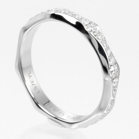 BVLGARI Ring Pt950Platinum, Diamond Silver Infinito Wedding 53