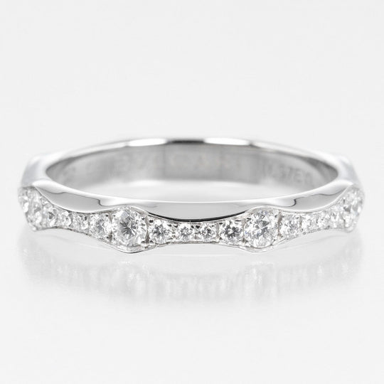 BVLGARI Ring Pt950Platinum, Diamond Silver Infinito Wedding 53