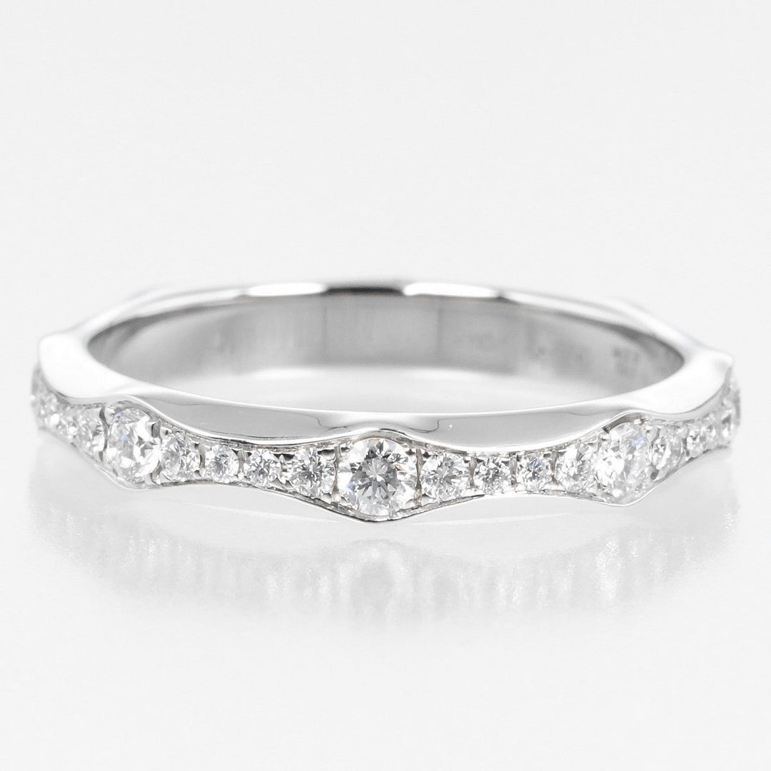 BVLGARI Ring Pt950Platinum, Diamond Silver Infinito Wedding 53