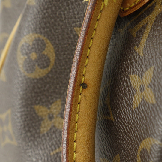 LOUIS VUITTON Handbag M40143 Monogram canvas Brown Tivoli PM Women Used Authentic