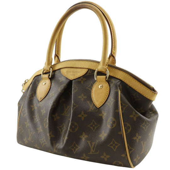 LOUIS VUITTON Handbag M40143 Monogram canvas Brown Tivoli PM Women Used Authentic