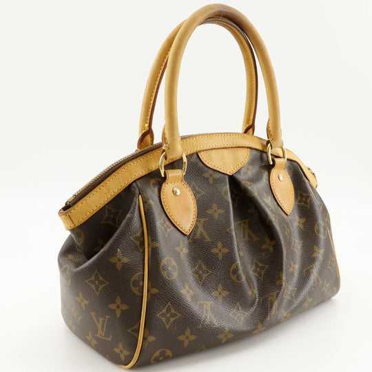 LOUIS VUITTON Handbag M40143 Monogram canvas Brown Tivoli PM Women Used Authentic
