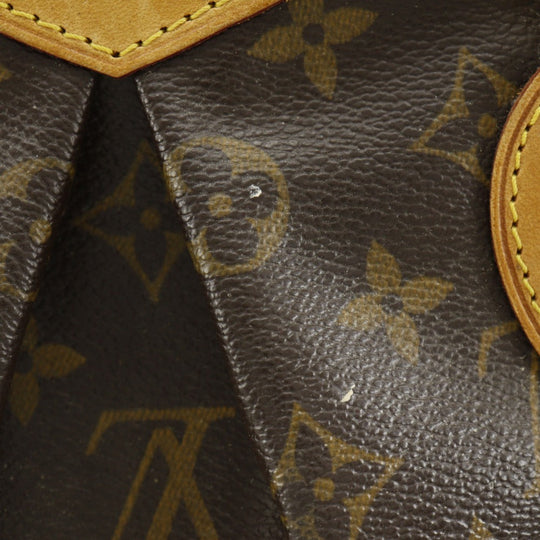 LOUIS VUITTON Handbag M40143 Monogram canvas Brown Tivoli PM Women Used Authentic