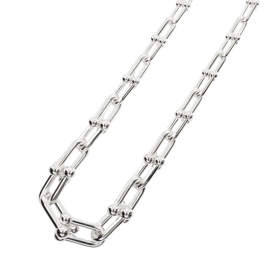 TIFFANY&Co. Necklace Silver925 Silver Hardware Graduated Link Women Used Authentic