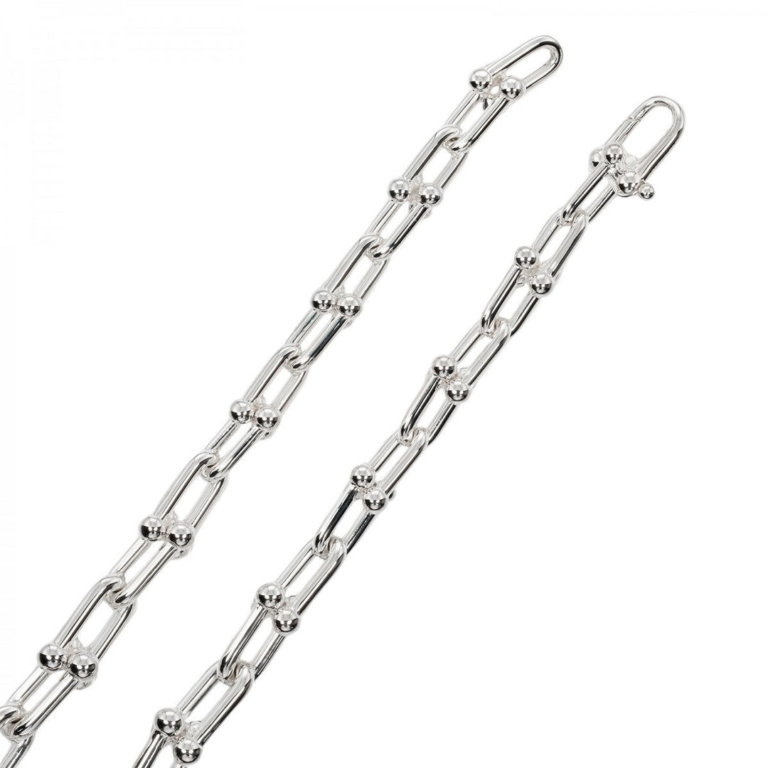 TIFFANY&Co. Necklace Silver925 Silver Hardware Graduated Link Women Used Authentic