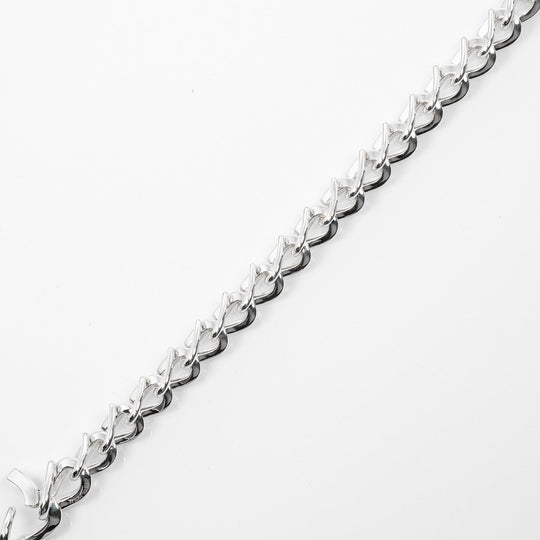TIFFANY&Co. bracelet Silver925 Silver Circumference of Wrist6.5" Forge Medium Link Women Used Authentic