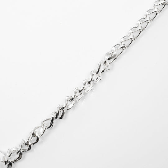TIFFANY&Co. bracelet Silver925 Silver Circumference of Wrist6.6" Forge Medium Link Women Used Authentic