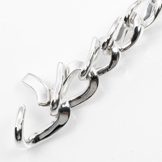 TIFFANY&Co. bracelet Silver925 Silver Circumference of Wrist6.7" Forge Medium Link Women Used Authentic