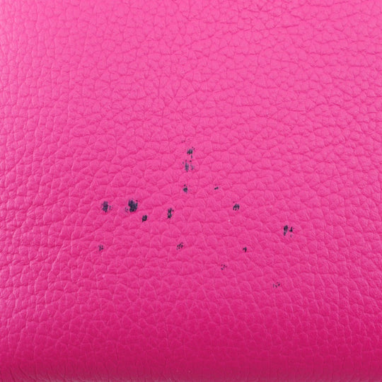 MCM Handbag MWT 6SMA04 PU001 leather pink 2WAYShoulder mirror Women Used Authentic