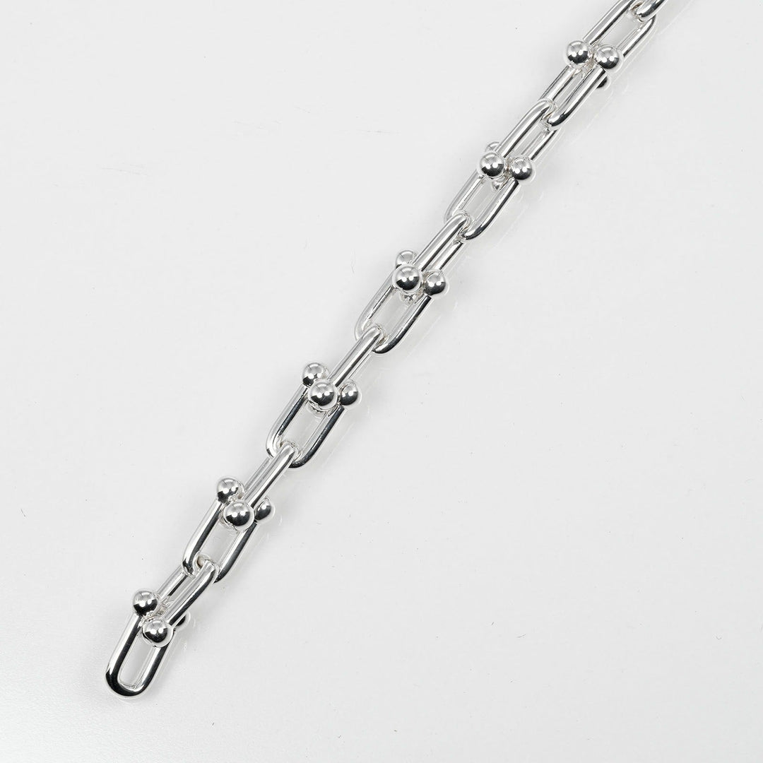 TIFFANY&Co. bracelet Silver925 Silver Circumference of Wrist6.1" hardware small link Women Used Authentic