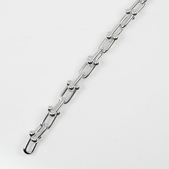 TIFFANY&Co. bracelet Silver925 Silver Circumference of Wrist6.1" hardware small link Women Used Authentic