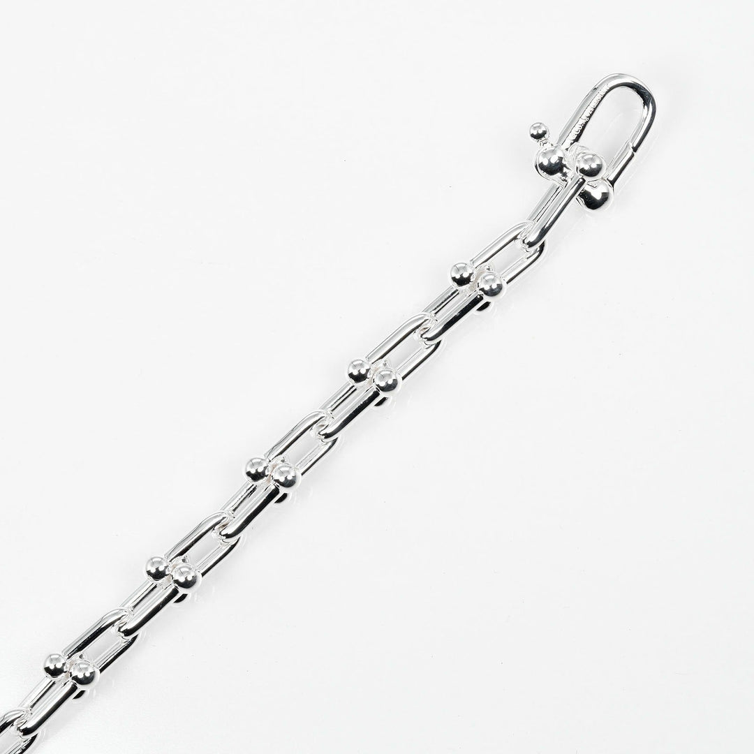 TIFFANY&Co. bracelet Silver925 Silver Circumference of Wrist5.9" hardware small link Women Used Authentic