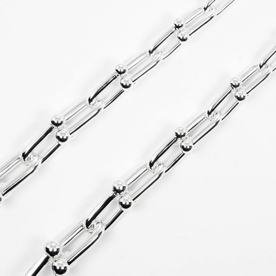 TIFFANY&Co. Necklace Silver925 Silver Hardware Graduated Link