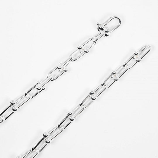 TIFFANY&Co. Necklace Silver925 Silver Hardware Graduated Link
