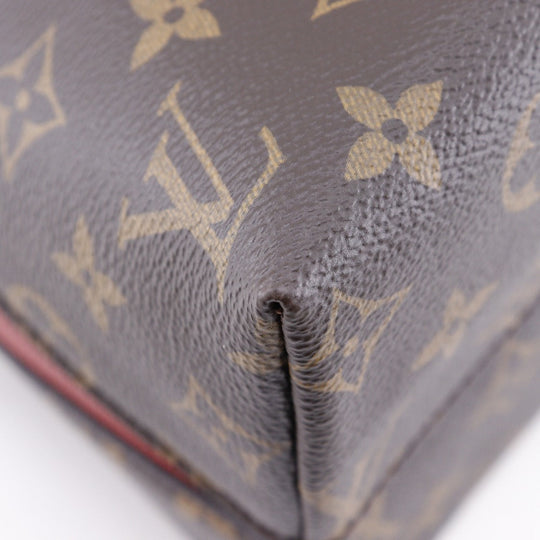 LOUIS VUITTON Handbag M41779 Monogram canvas Brown / red Almabag Into Women Used Authentic