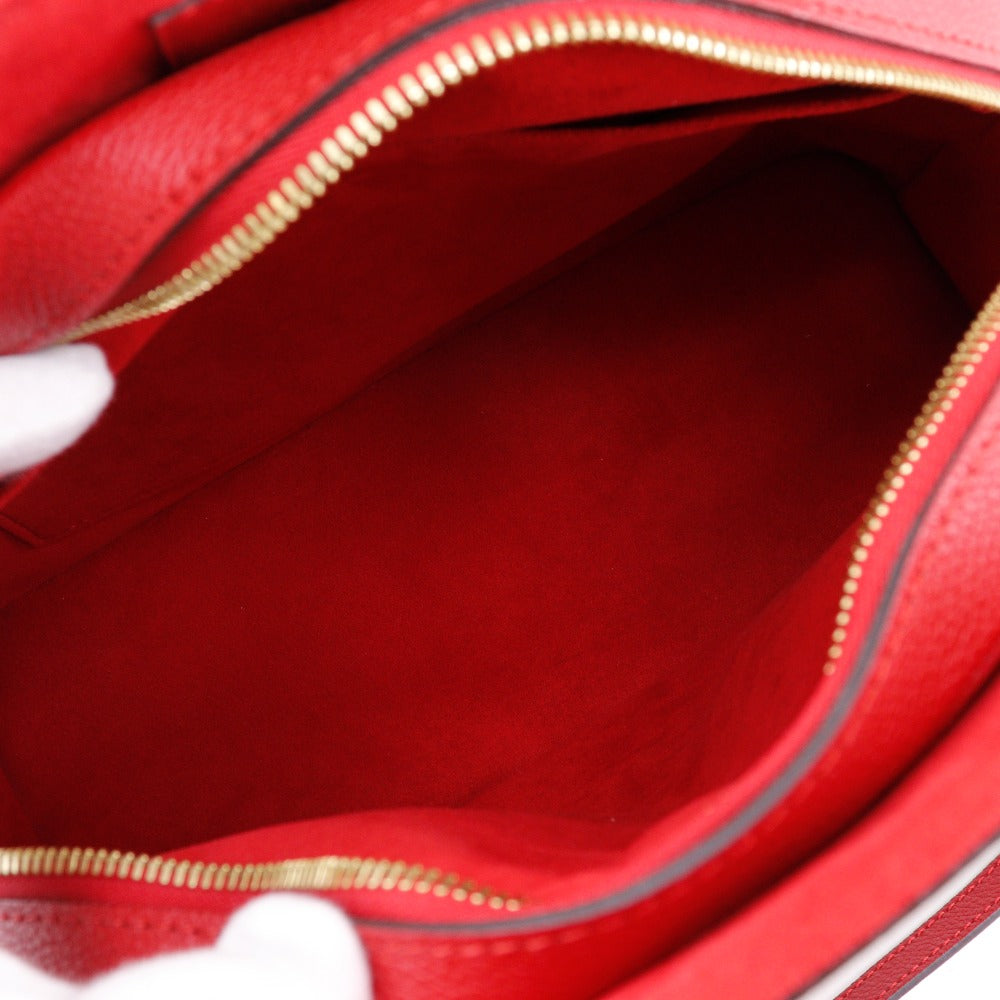 LOUIS VUITTON Handbag M41779 Monogram canvas Brown / red Almabag Into Women Used Authentic