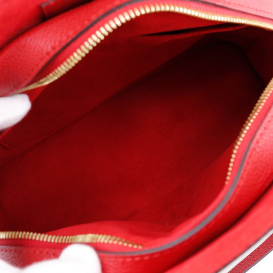 LOUIS VUITTON Handbag M41779 Monogram canvas Brown / red Almabag Into Women Used Authentic