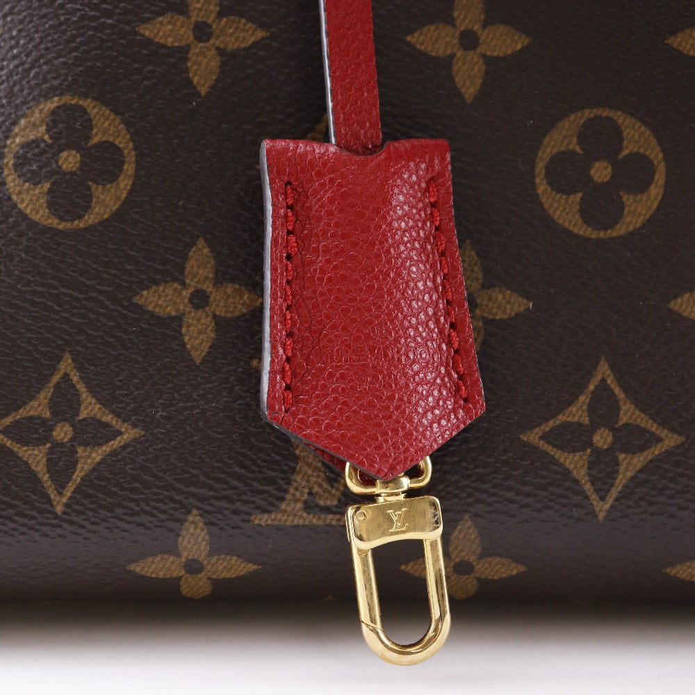 LOUIS VUITTON Handbag M41779 Monogram canvas Brown / red Almabag Into Women Used Authentic